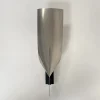 Pamono Large Metal Sconce in the style of Michel Boyer, France, 1970s