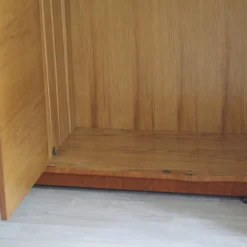 Outlet Pamono Large Mid-Century Curved 3-Door Wardrobe, 1950s