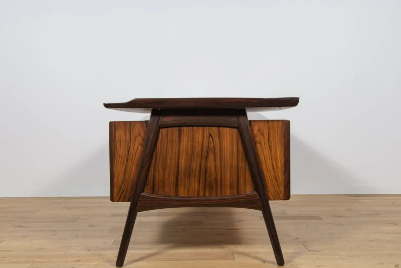 Pamono Large Mid-Century Freestanding Rosewood Desk, Denmark, 1960s> Desks