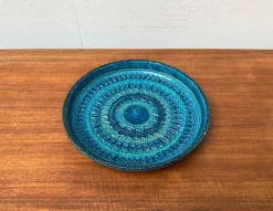 Online Pamono Large Mid-Century Italian Rimini Blu Pottery Bowl by Aldo Londi for Bitossi