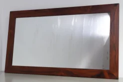 Best Pamono Large Mid-Century Modern Rosewood Mirror, Denmark, 1970s