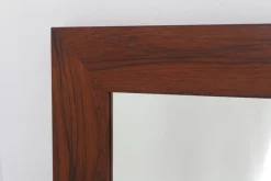 Best Pamono Large Mid-Century Modern Rosewood Mirror, Denmark, 1970s