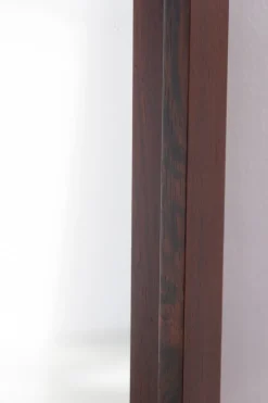 Outlet Pamono Large Mid-Century Modern Rosewood Mirror, Denmark, 1960s