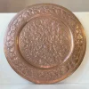 Pamono Large Middle Eastern Tray in Piercet Copper, 1960s> Trays