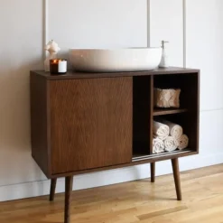 Hot Pamono Large Moca Bathroom Cabinet by Pastform