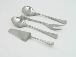 Pamono Large Model 9100 Charleston Nicro 18/10 Stainless Steel Cutlery from Berndorf, Austria, Set of 46><noscript><img width=