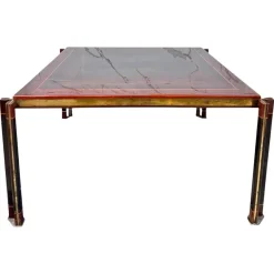 Clearance Pamono Large Modern Dining Table by Paolo Barracchia for Roman Deco, 1970s