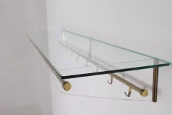 Best Pamono Large Modern Minimalist Wall Coat Rack, 1960s