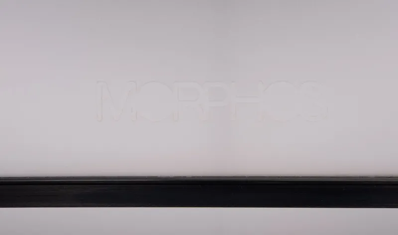 New Pamono Large Morphos Clock by Kurt B. Delbanco for Acerbis, 1980s