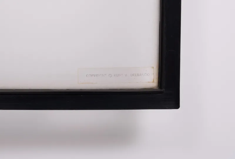 New Pamono Large Morphos Clock by Kurt B. Delbanco for Acerbis, 1980s
