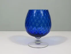 Pamono Large Mouth-Blown Empoli Glass, 1950s><noscript><img width=