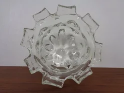 Pamono Large Murano Mugnoni Series Glass Vase attributed to Ercole Barovier, Italy, 1940s><noscript><img width=