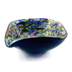 Best Pamono Large Murano Tutti Frutti Art Glass Bowl by Dino Martens for Aureliano Toso, Italy, 1960s