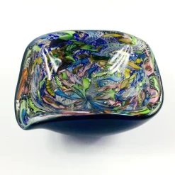 Best Pamono Large Murano Tutti Frutti Art Glass Bowl by Dino Martens for Aureliano Toso, Italy, 1960s