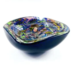 Best Pamono Large Murano Tutti Frutti Art Glass Bowl by Dino Martens for Aureliano Toso, Italy, 1960s