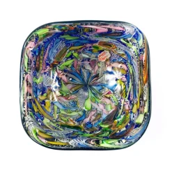 Best Pamono Large Murano Tutti Frutti Art Glass Bowl by Dino Martens for Aureliano Toso, Italy, 1960s
