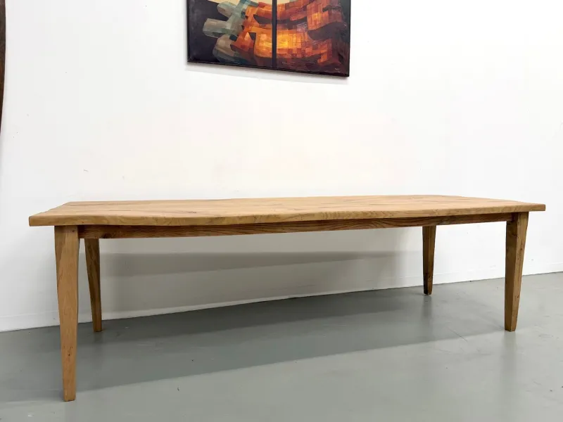 Pamono Large Oak Dining Table, 1950s> Dining Tables & Sets