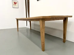 Pamono Large Oak Dining Table, 1950s><noscript><img width=