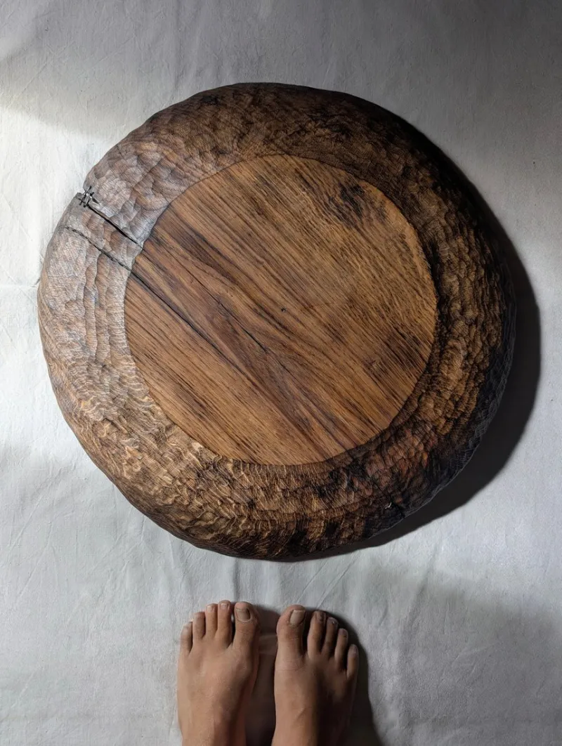 Pamono Large Oak Dish by Atelier Bloam> Tabletop|Serving Dishes