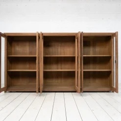 Sale Pamono Large Oak Display Case, Early 20th Century