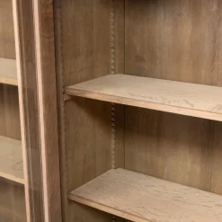Sale Pamono Large Oak Display Case, Early 20th Century