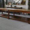 Outlet Pamono Large Oak Drapers Table, 1950s