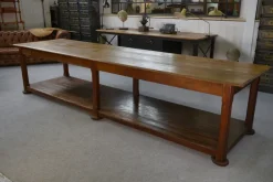 Outlet Pamono Large Oak Drapers Table, 1950s