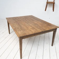 Sale Pamono Large Oak Farmhouse Table, 1900