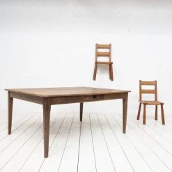 Sale Pamono Large Oak Farmhouse Table, 1900