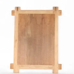 Pamono Large Oak Mirror, 1970s> Mirrors