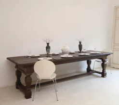 Outlet Pamono Large Oak Refectory Dining Table