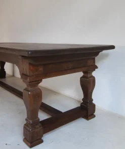 Outlet Pamono Large Oak Refectory Dining Table