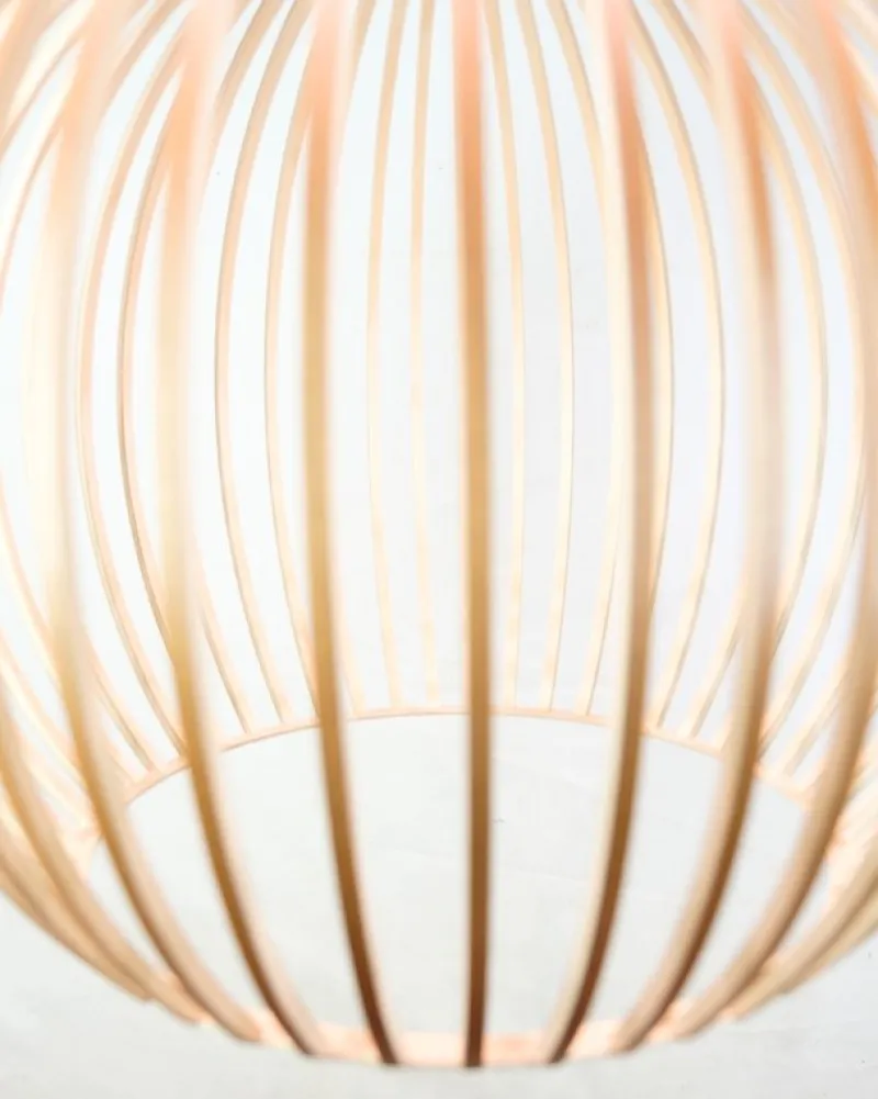 Pamono Large Octo 4240 Pendant in Birch Wood by Seppo Koho for Secto Design> Ceiling Lights
