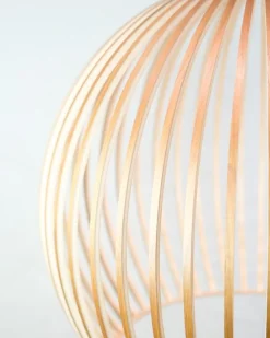 Pamono Large Octo 4240 Pendant in Birch Wood by Seppo Koho for Secto Design><noscript><img width=