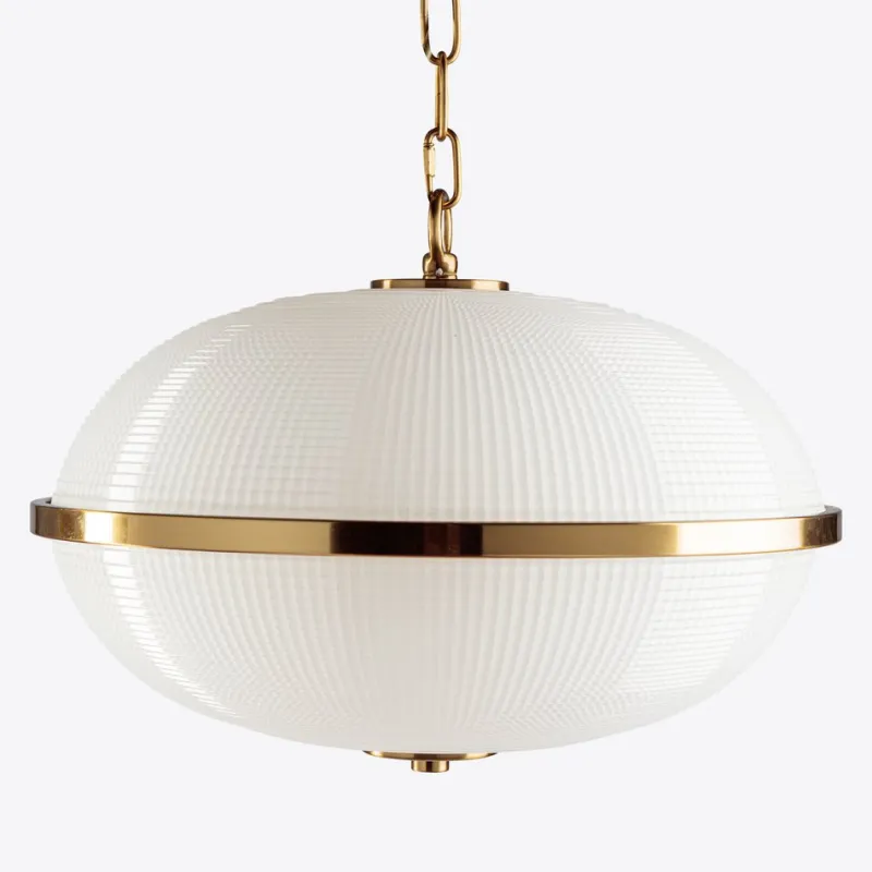 Pamono Large Opaline Fitzroy Pendant from Pure White Lines> Ceiling Lights
