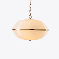 Pamono Large Opaline Fitzroy Pendant from Pure White Lines><noscript><img width=