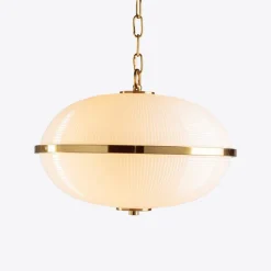 Pamono Large Opaline Fitzroy Pendant from Pure White Lines><noscript><img width=