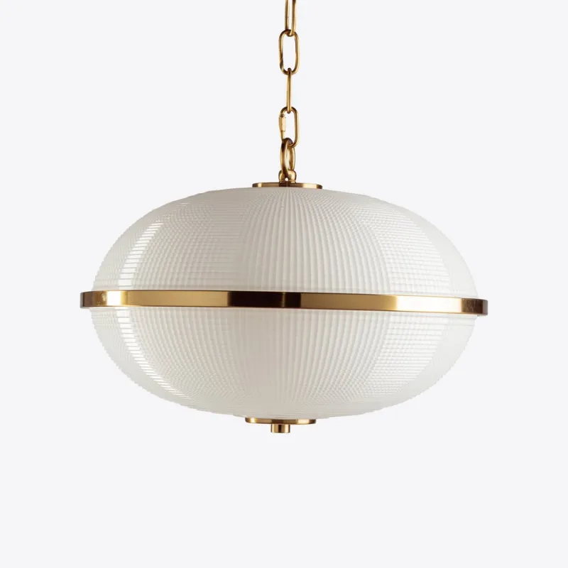 Pamono Large Opaline Fitzroy Pendant from Pure White Lines> Ceiling Lights