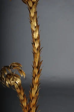 Pamono Large Palm Floor Lamp by Hans Kögl><noscript><img width=