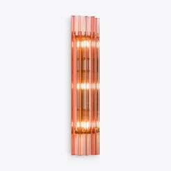 Pamono Large Pink Amaro Wall Light from Pure White Lines> Wall Lights & Sconces|Wall Lights & Sconces