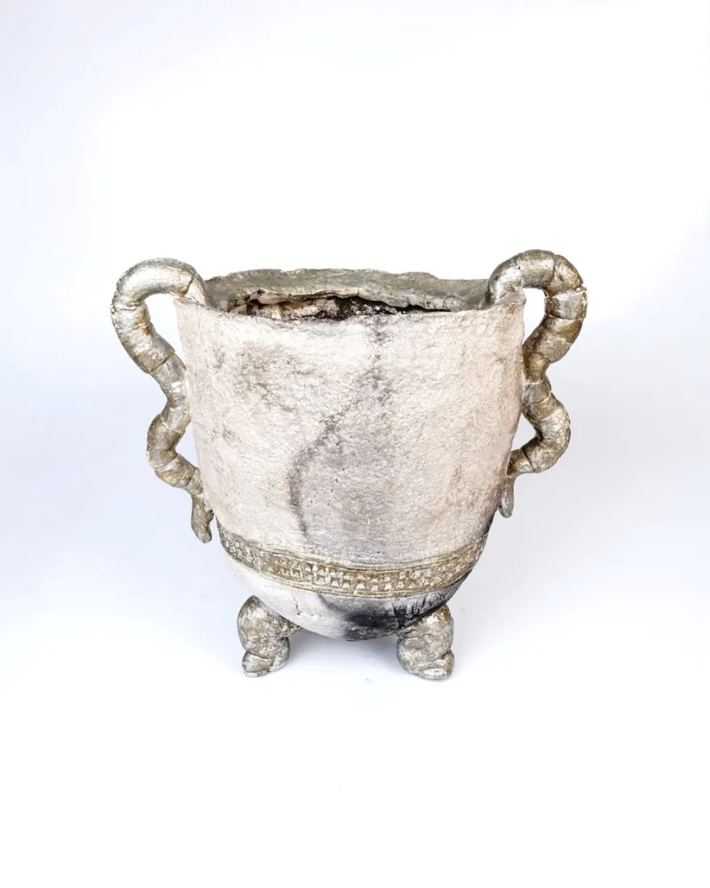 Best Pamono Large Raku Planter by François Belliard