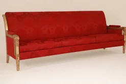 Pamono Large Red Empire Sofa, 1990s> Couches & Sofas