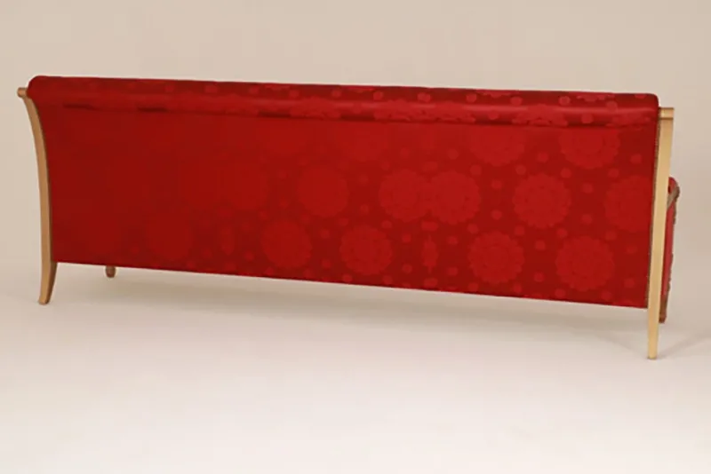 Pamono Large Red Empire Sofa, 1990s> Couches & Sofas