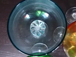 Hot Pamono Large Red Wine Glasses from Made Murano Glass, 1950s, Set of 5