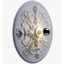 Pamono Large Rivoli Wall Light by Radar><noscript><img width=