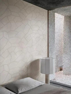 Pamono Large Roma II Dodecagon Table Lamp in White Travertine by Nassi><noscript><img width=