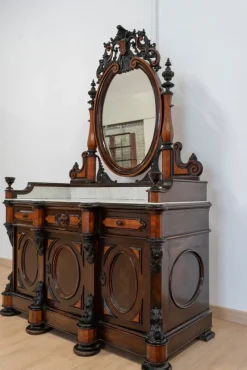 Pamono Large Romantic Dressing Table, 19th Century><noscript><img width=