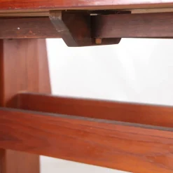 Pamono Large Rosewood and Ceramic Dining Table, 1970s
