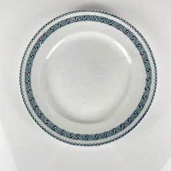 Pamono Large Round Dish by Rachel Moulins Des Loups & Hamage, 1920s> Serving Dishes