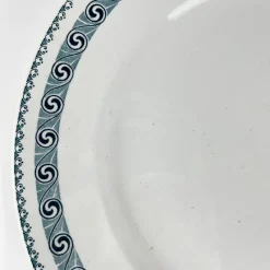 Pamono Large Round Dish by Rachel Moulins Des Loups & Hamage, 1920s><noscript><img width=